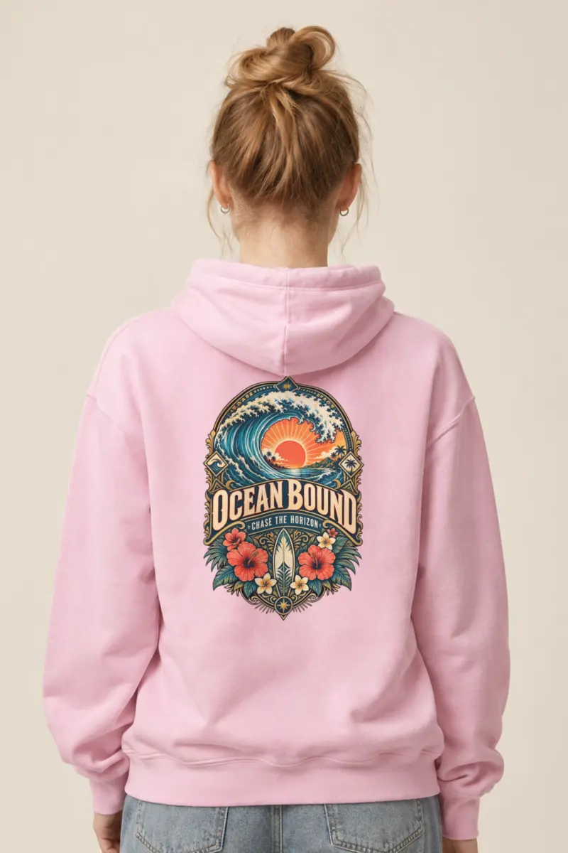 "Ocean Bound" Heavy Blend Unisex Pullover Hoodie