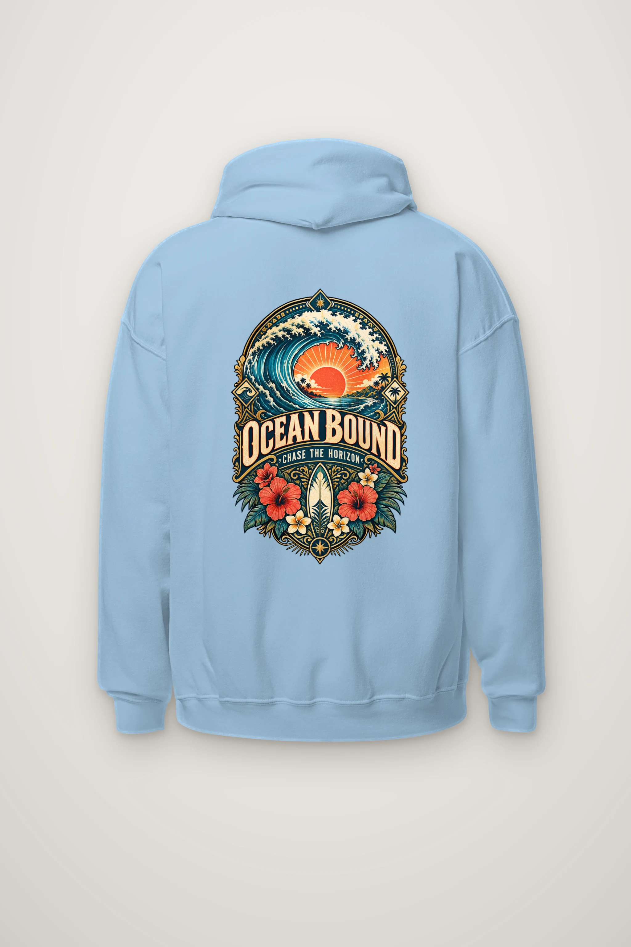 "Ocean Bound" Heavy Blend Unisex Pullover Hoodie