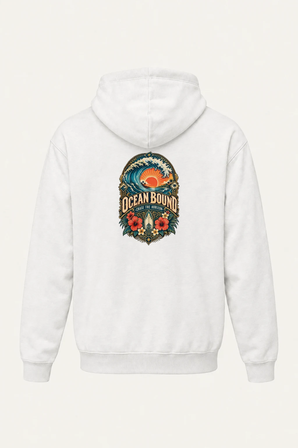"Ocean Bound" Heavy Blend Unisex Pullover Hoodie | Gildan 18500