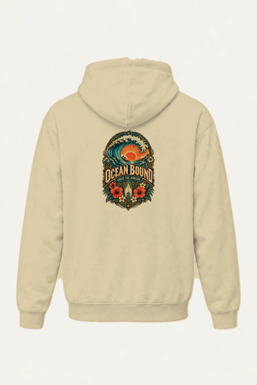 "Ocean Bound" Heavy Blend Unisex Pullover Hoodie | Gildan 18500