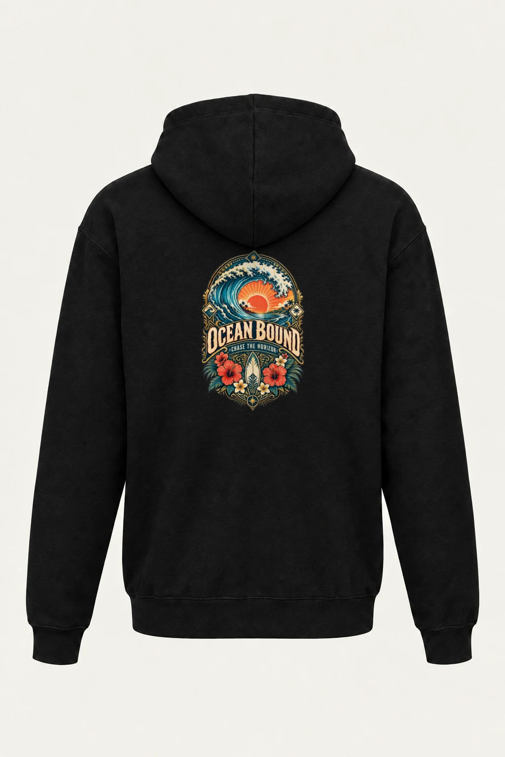 "Ocean Bound" Heavy Blend Unisex Pullover Hoodie | Gildan 18500