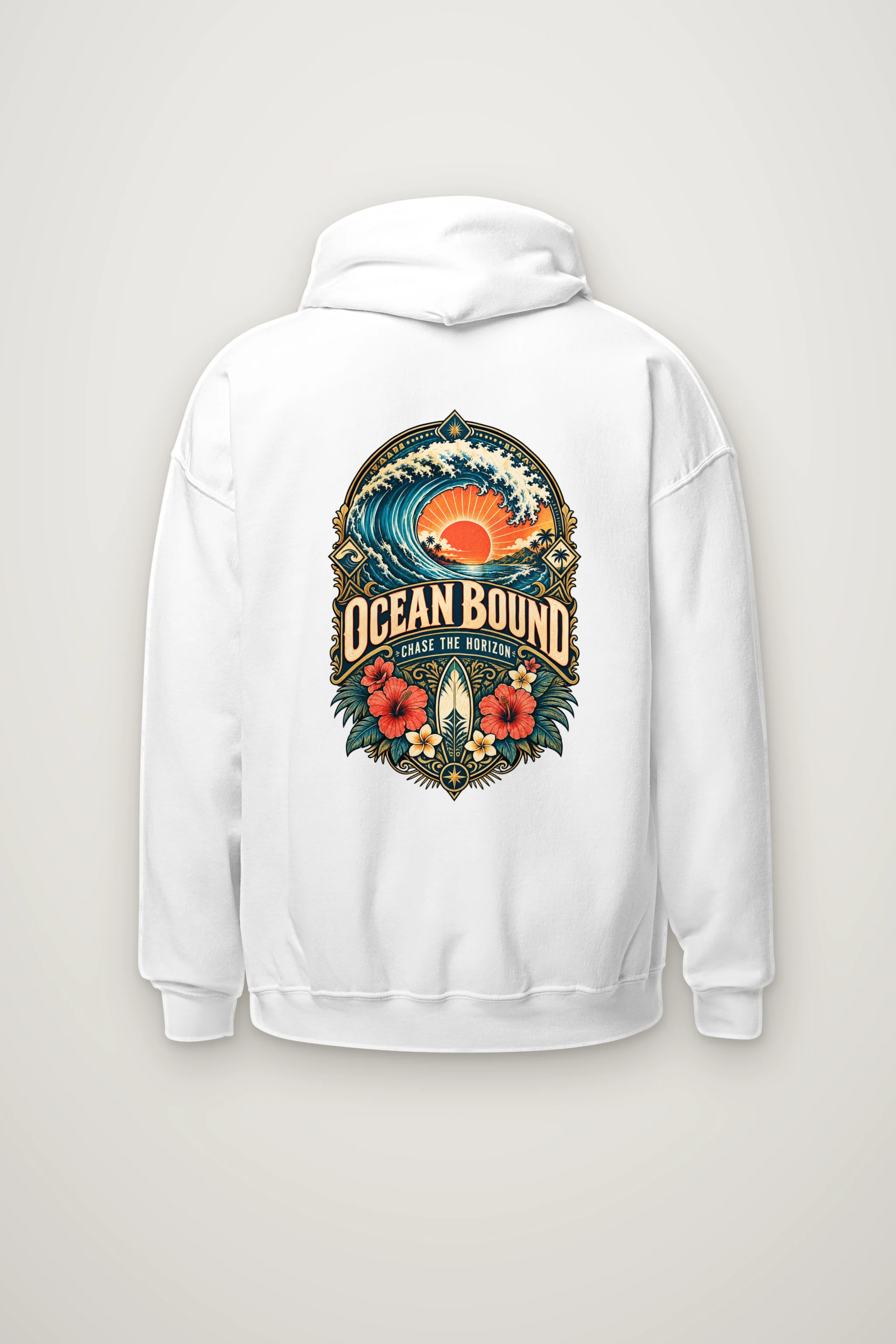 "Ocean Bound" Heavy Blend Unisex Pullover Hoodie