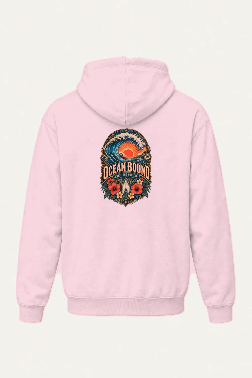"Ocean Bound" Heavy Blend Unisex Pullover Hoodie | Gildan 18500