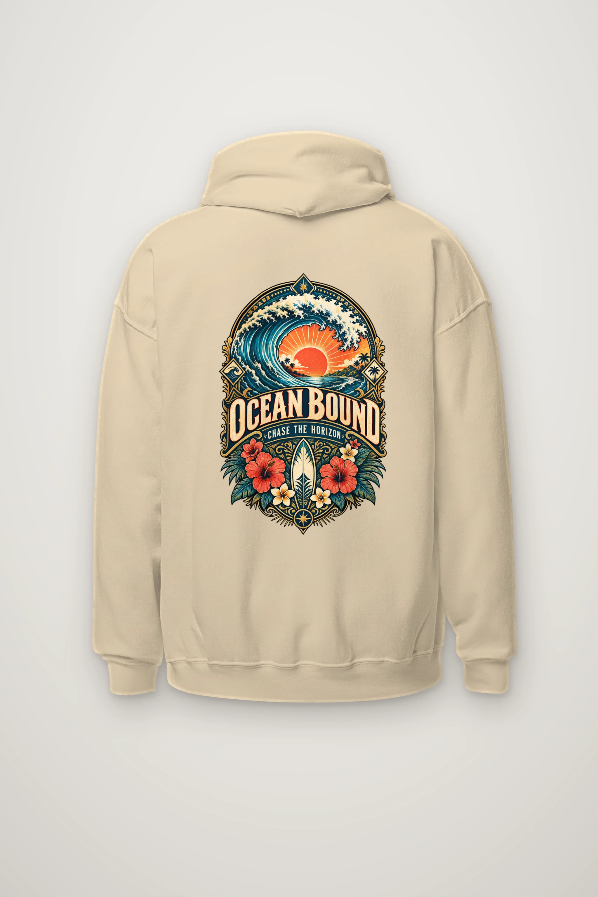 "Ocean Bound" Heavy Blend Unisex Pullover Hoodie