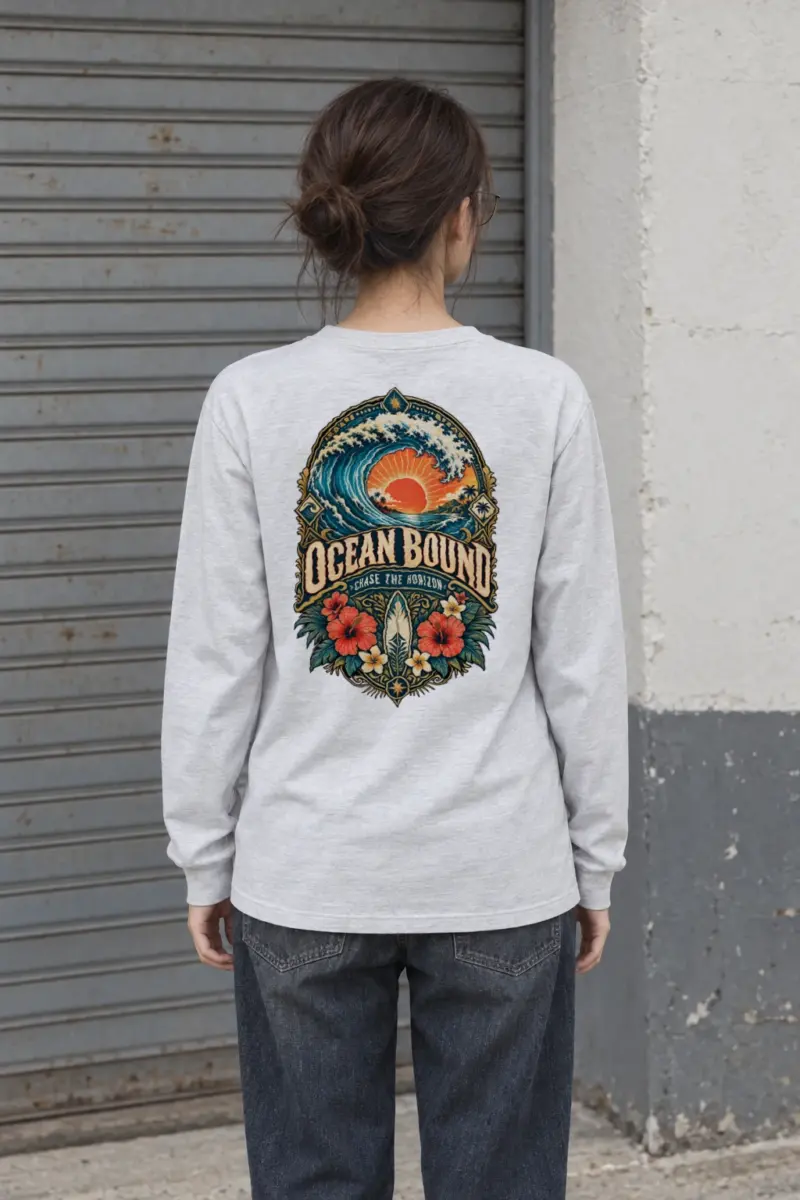 "Ocean Bound" Unisex Longsleeve T-shirt