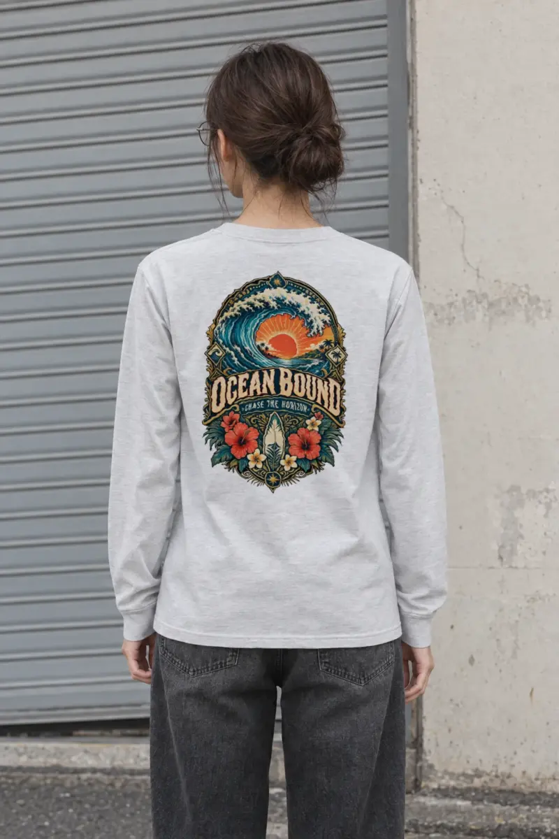 "Ocean Bound" Unisex Longsleeve T-shirt