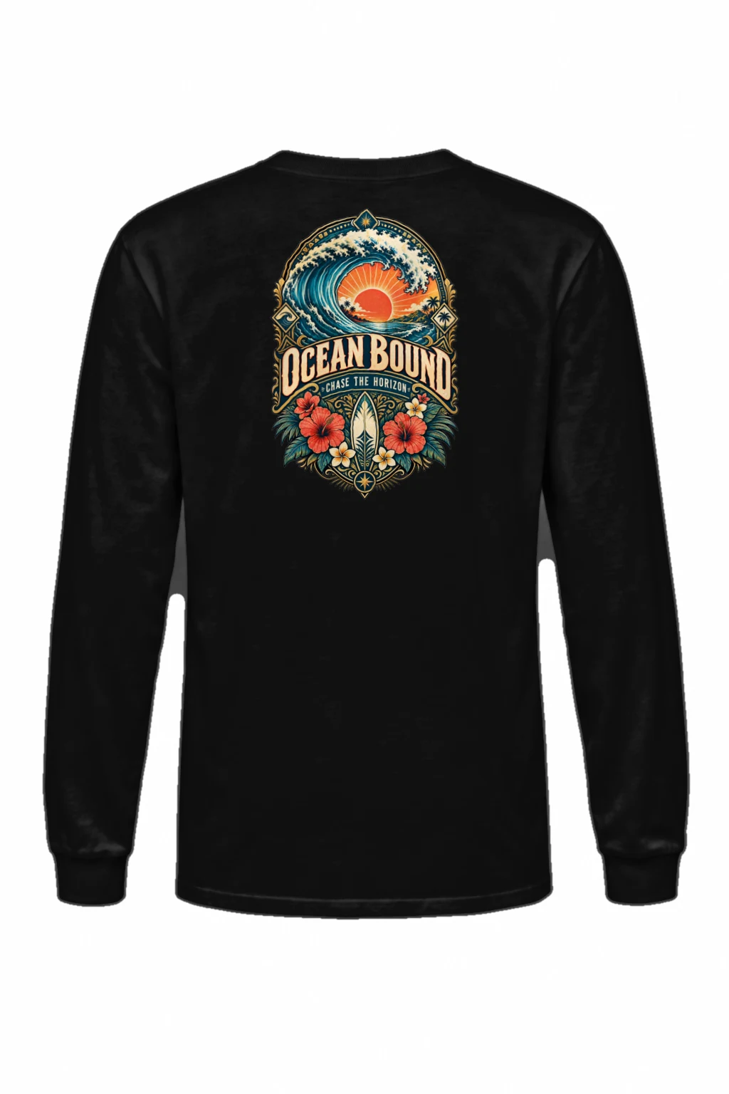 "Ocean Bound" Unisex Longsleeve T-shirt | Gildan 2400