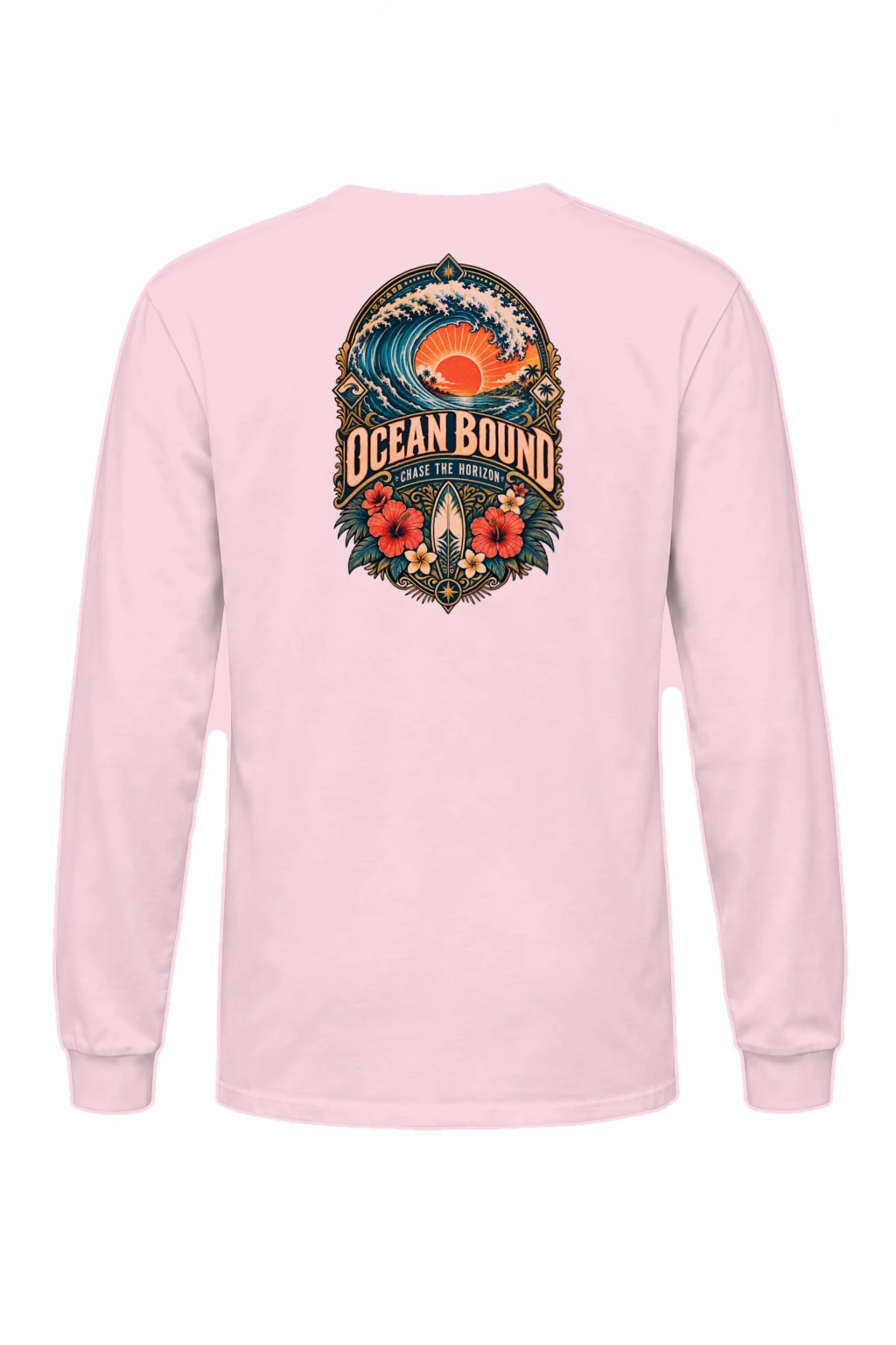 "Ocean Bound" Unisex Longsleeve T-shirt | Gildan 2400