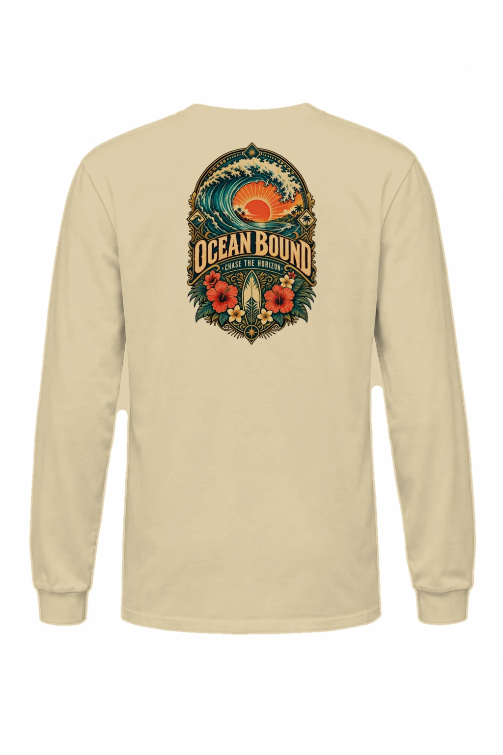 "Ocean Bound" Unisex Longsleeve T-shirt | Gildan 2400