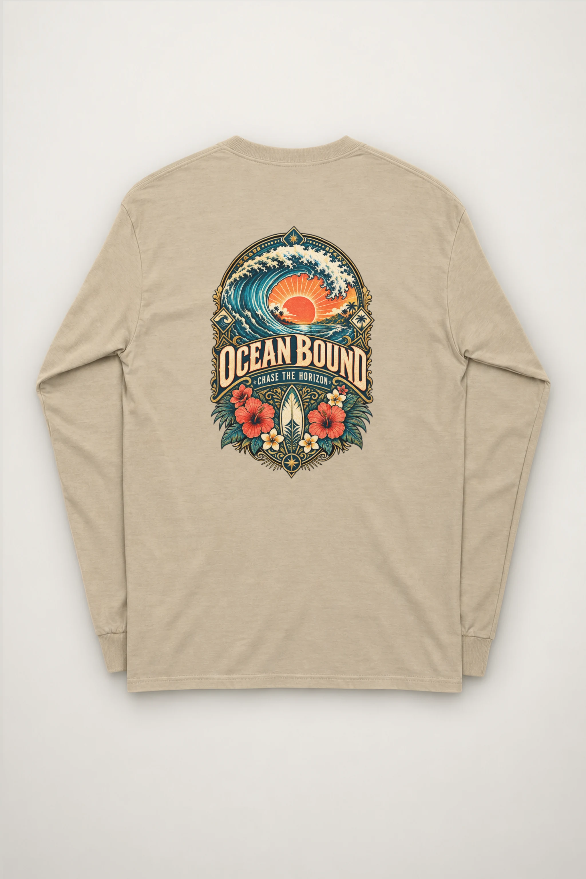"Ocean Bound" Unisex Longsleeve T-shirt