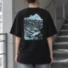 "Ocean Depth Study" Men's Oversized Heavyweight Crewneck T-Shirt | Shaka Wear SHMHSS
