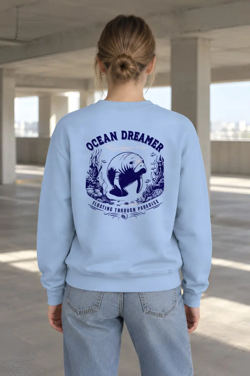 "Ocean Dreamer" Heavy Blend Unisex Crewneck Sweatshirt