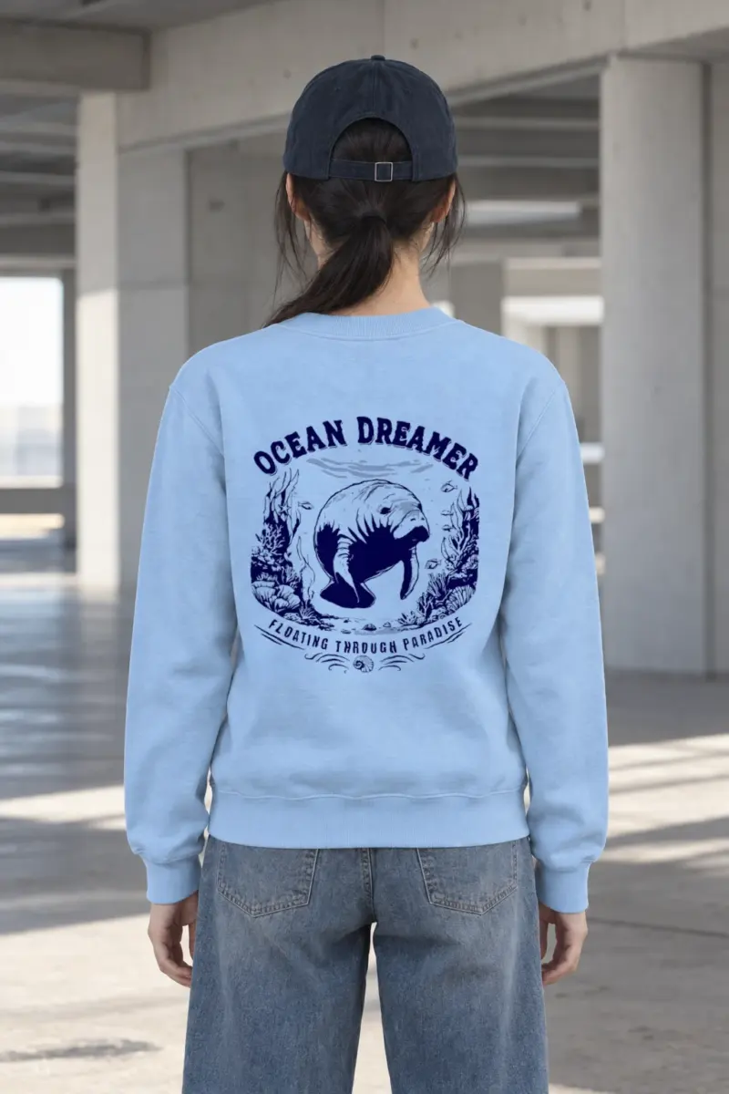 "Ocean Dreamer" Heavy Blend Unisex Crewneck Sweatshirt