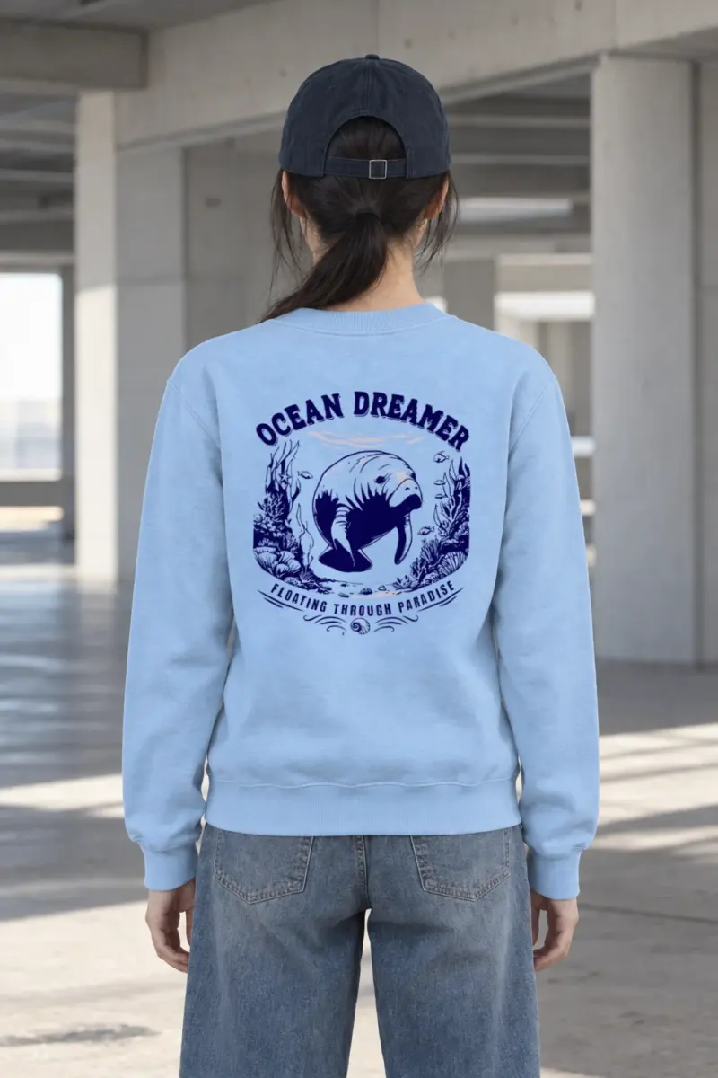 "Ocean Dreamer" Heavy Blend Unisex Crewneck Sweatshirt