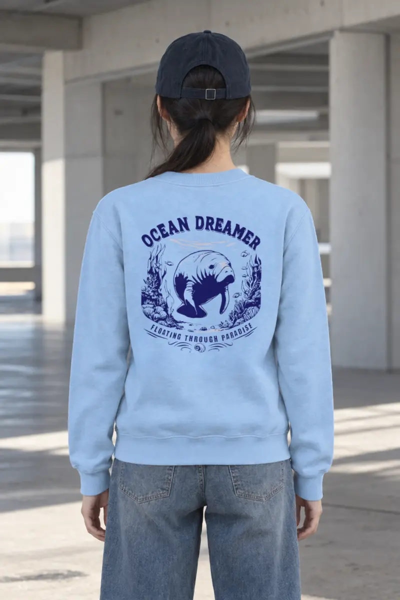 "Ocean Dreamer" Heavy Blend Unisex Crewneck Sweatshirt