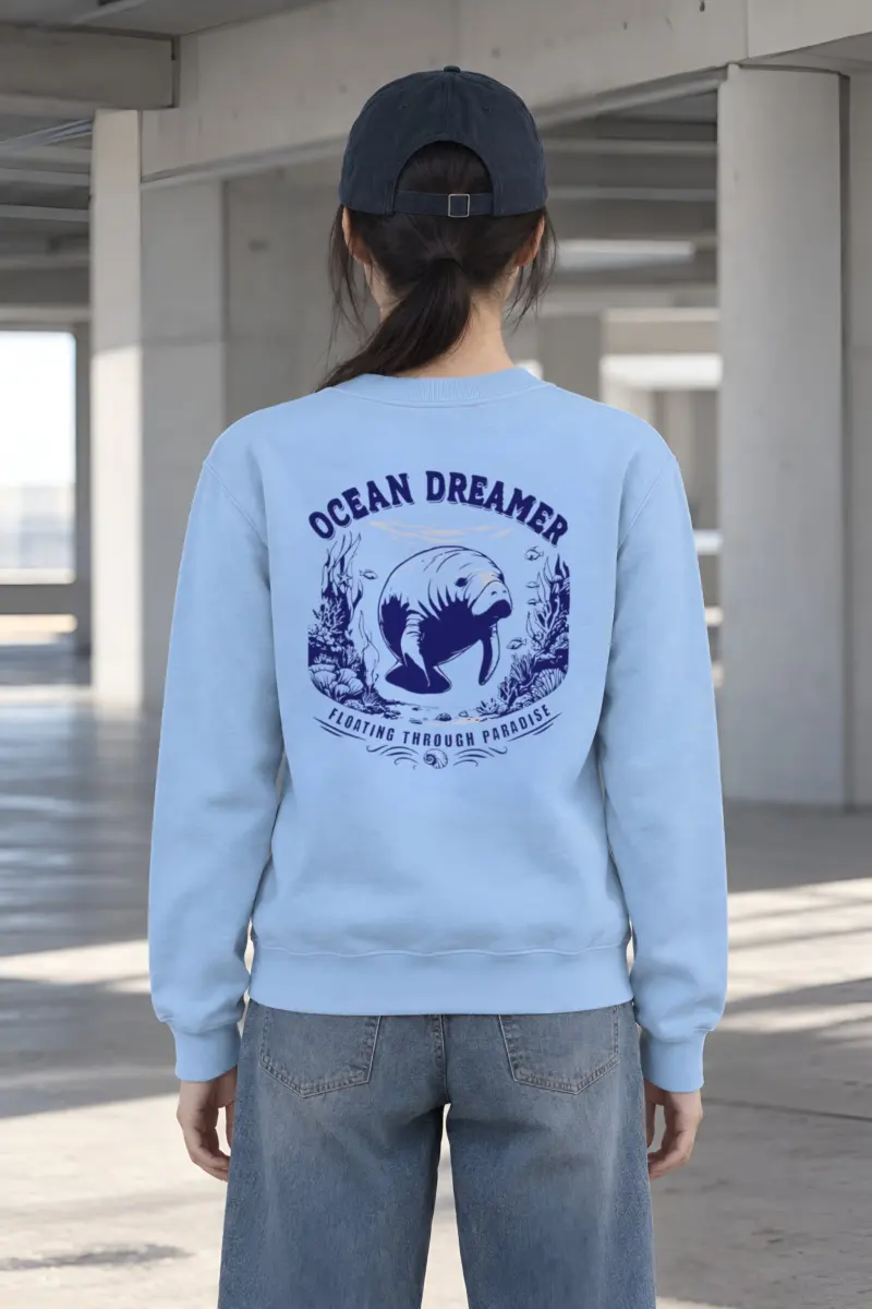 "Ocean Dreamer" Heavy Blend Unisex Crewneck Sweatshirt