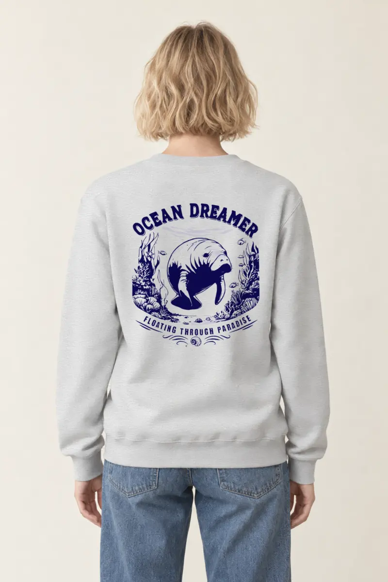 "Ocean Dreamer" 1 Crewneck Sweatshirt