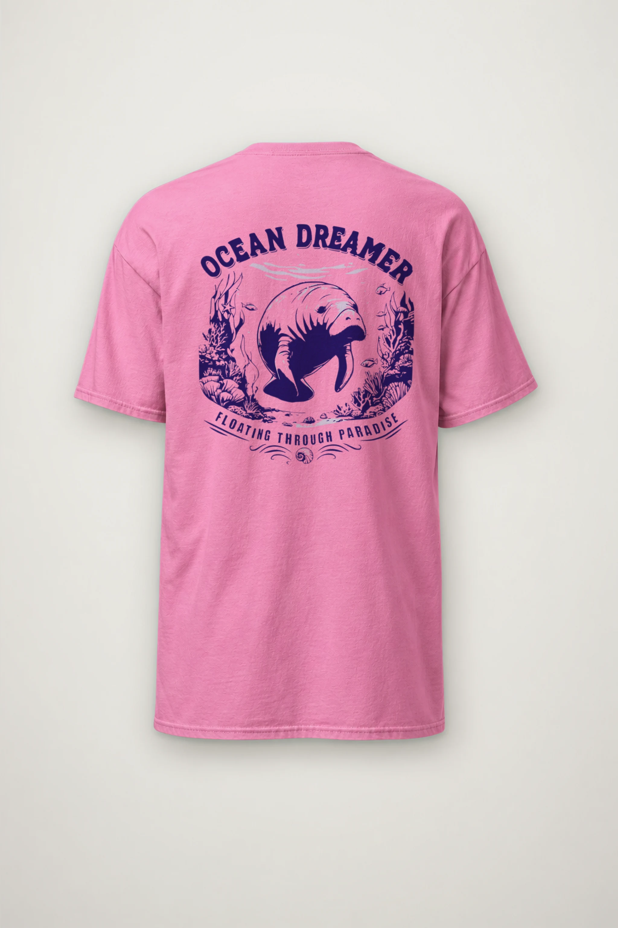 "Ocean Dreamer" Heavyweight Unisex Crewneck T-shirt