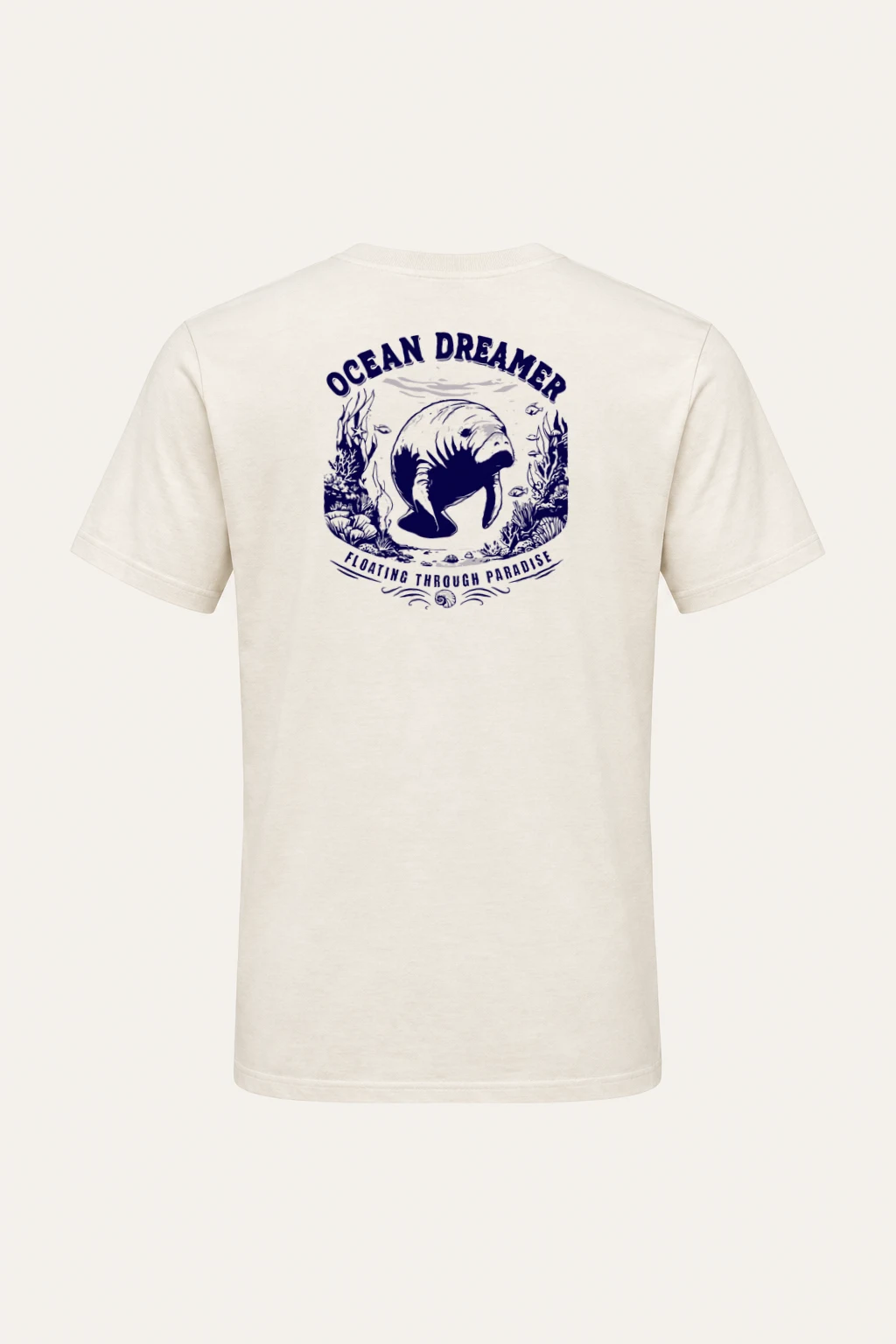 "Ocean Dreamer" Heavyweight Unisex Crewneck T-shirt | Gildan 5000
