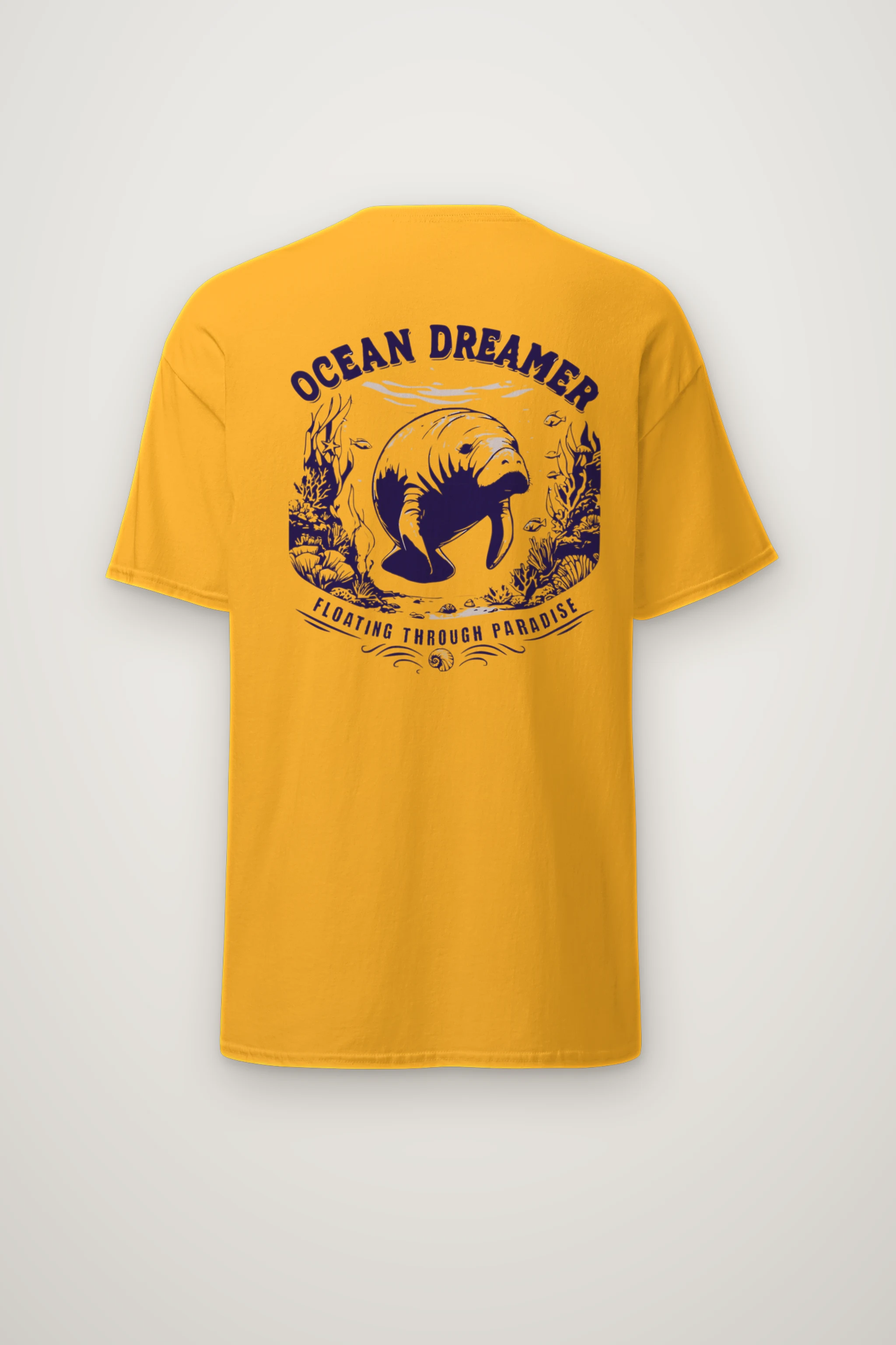 "Ocean Dreamer" Heavyweight Unisex Crewneck T-shirt