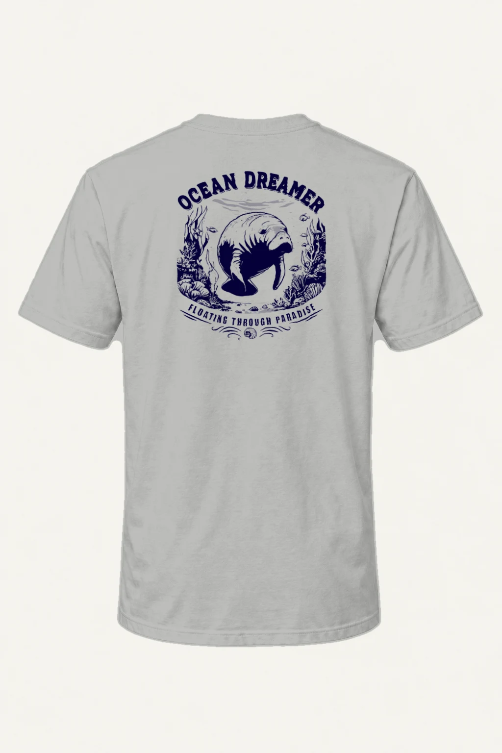 "Ocean Dreamer" Heavyweight Unisex Crewneck T-shirt | Gildan 5000