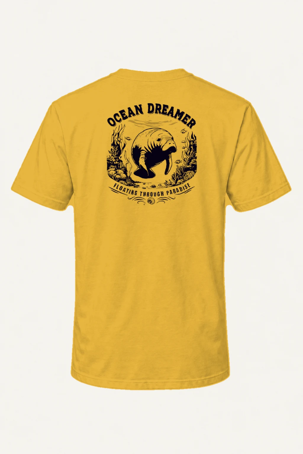 "Ocean Dreamer" Heavyweight Unisex Crewneck T-shirt | Gildan 5000
