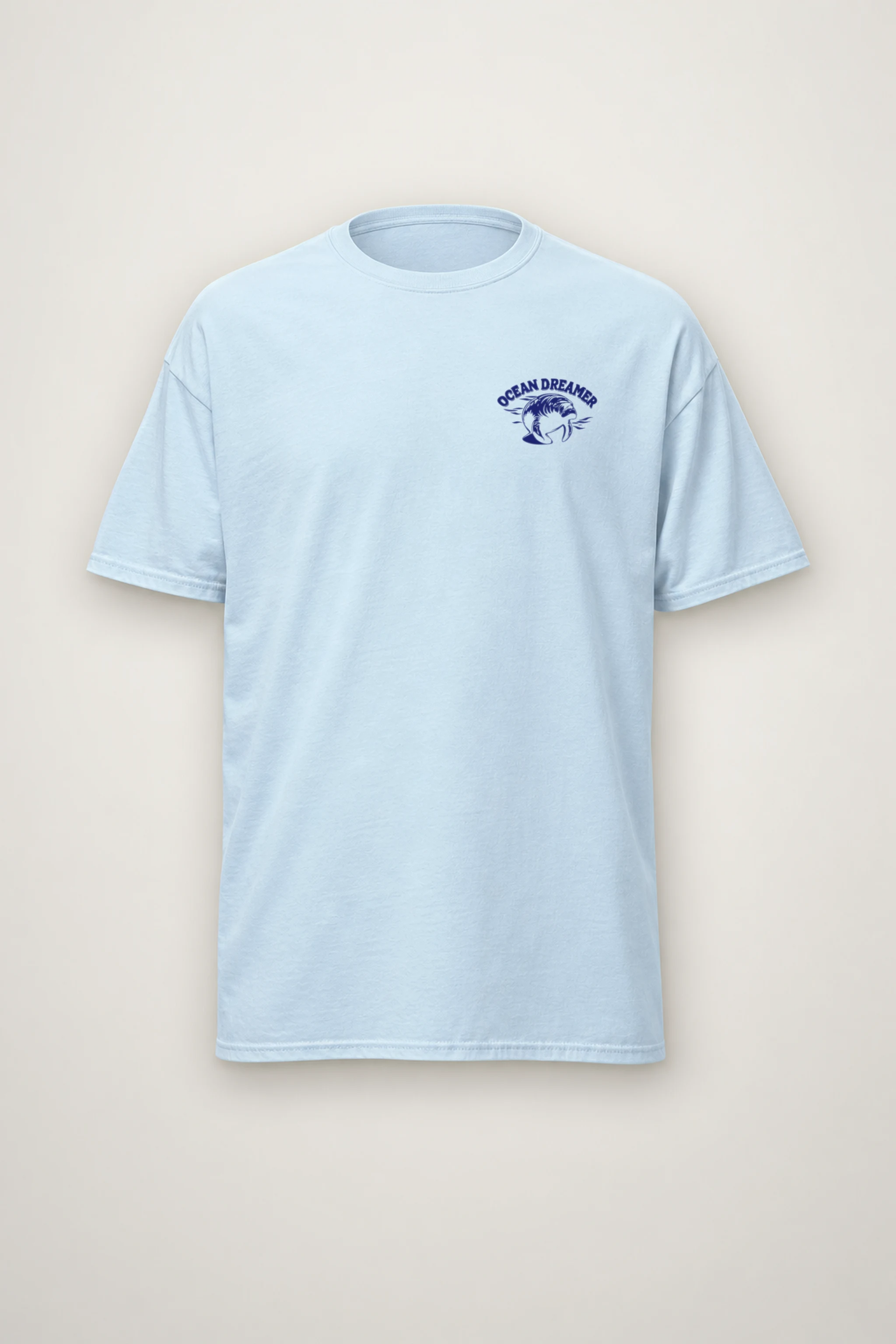 "Ocean Dreamer" Heavyweight Unisex Crewneck T-shirt