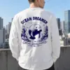 "Ocean Dreamer" Unisex Longsleeve T-shirt | Gildan 2400