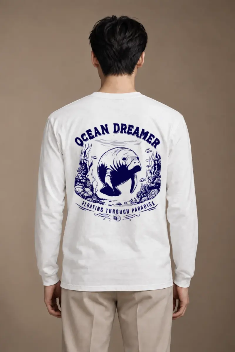 "Ocean Dreamer" Unisex Longsleeve T-shirt | Gildan 2400