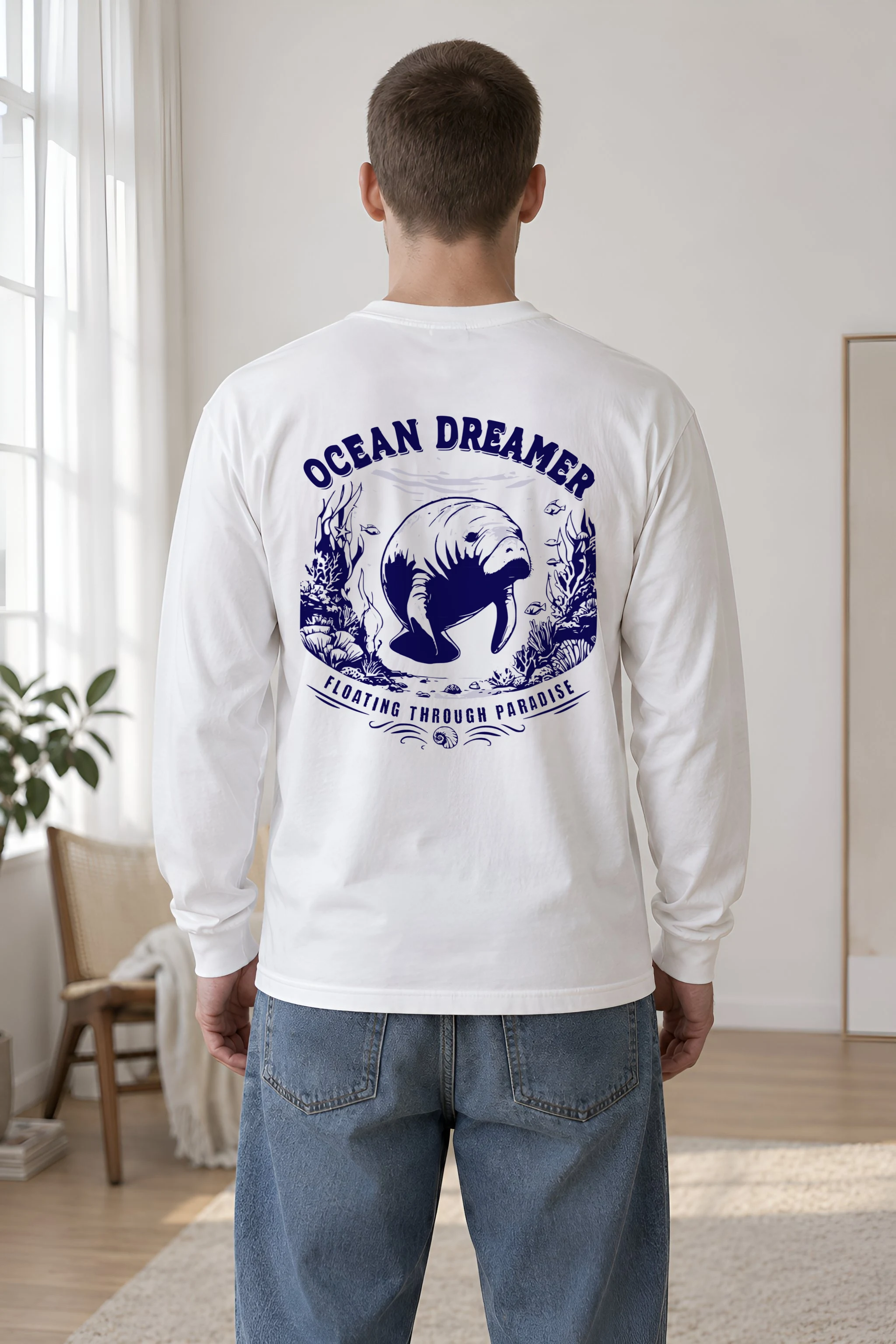 "Ocean Dreamer" Unisex Longsleeve T-shirt