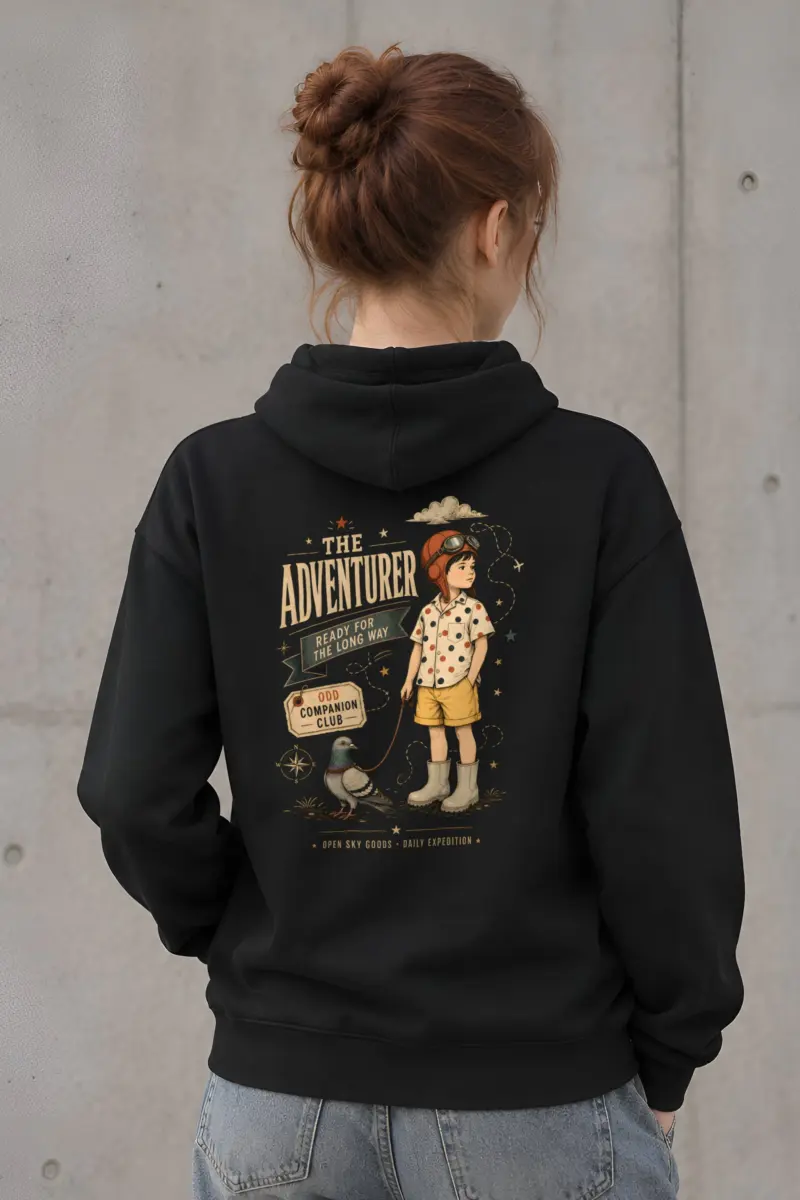 "Odd Companion" Heavy Blend Unisex Pullover Hoodie