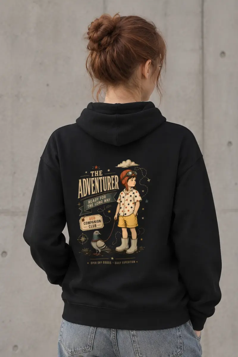 "Odd Companion" Heavy Blend Unisex Pullover Hoodie