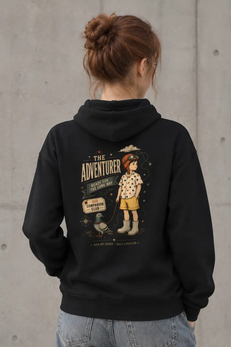 "Odd Companion" Heavy Blend Unisex Pullover Hoodie