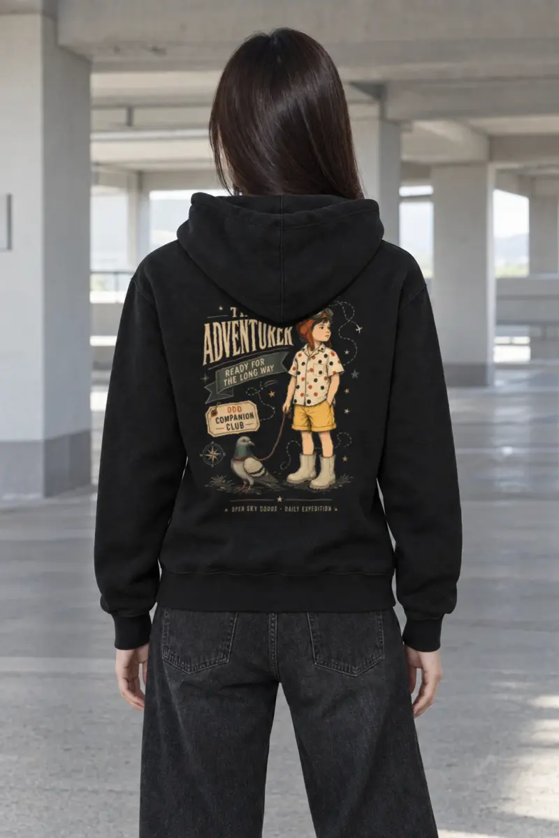 "Odd Companion" Heavy Blend Unisex Pullover Hoodie