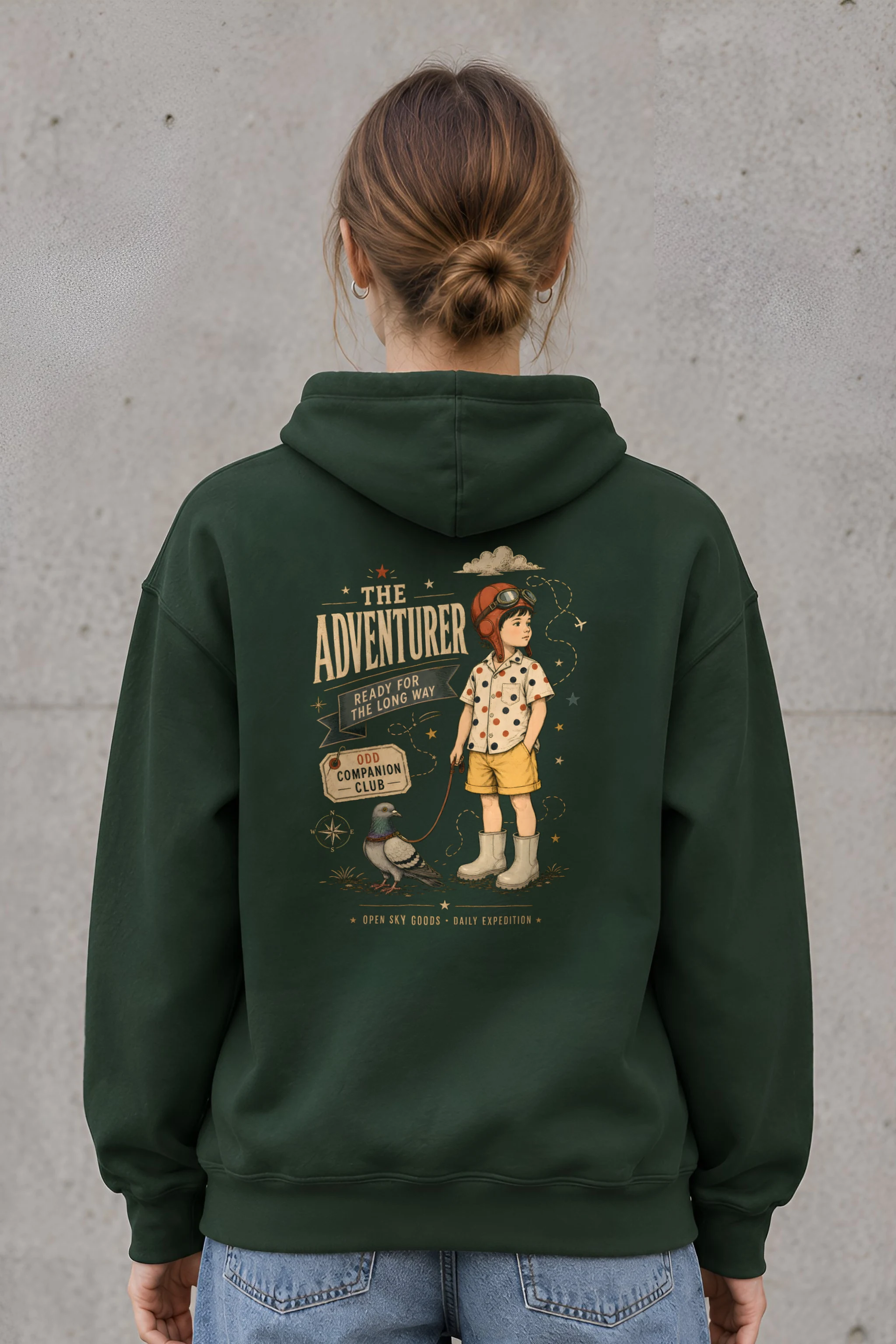 "Odd Companion" Heavy Blend Unisex Pullover Hoodie