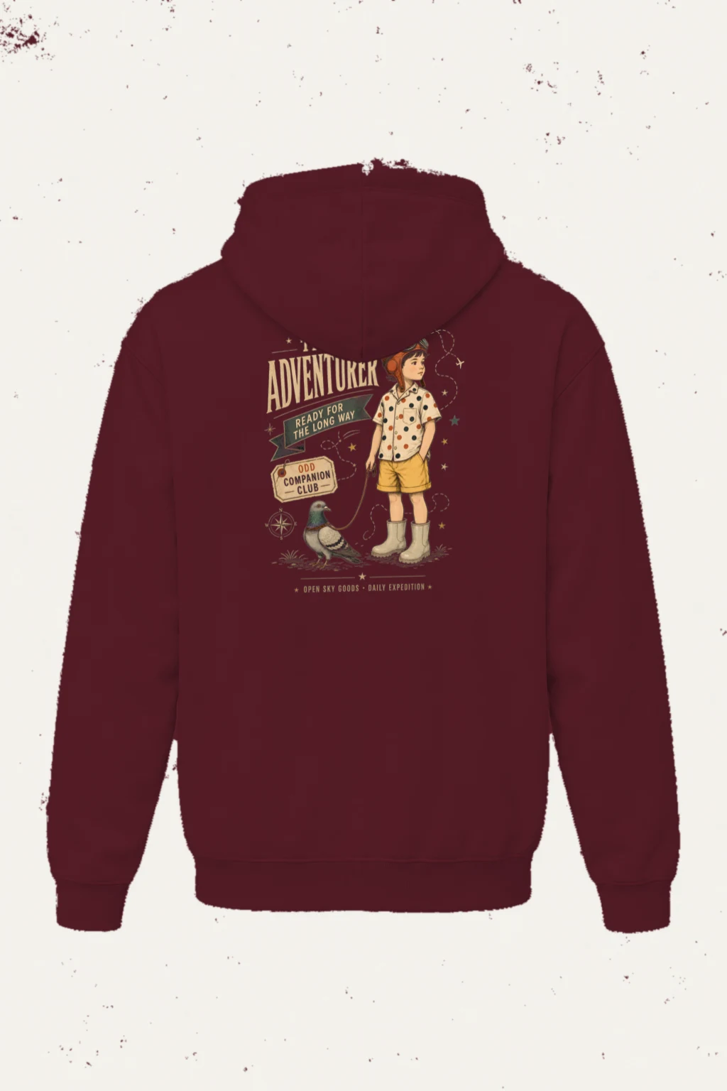 "Odd Companion" Heavy Blend Unisex Pullover Hoodie | Gildan 18500