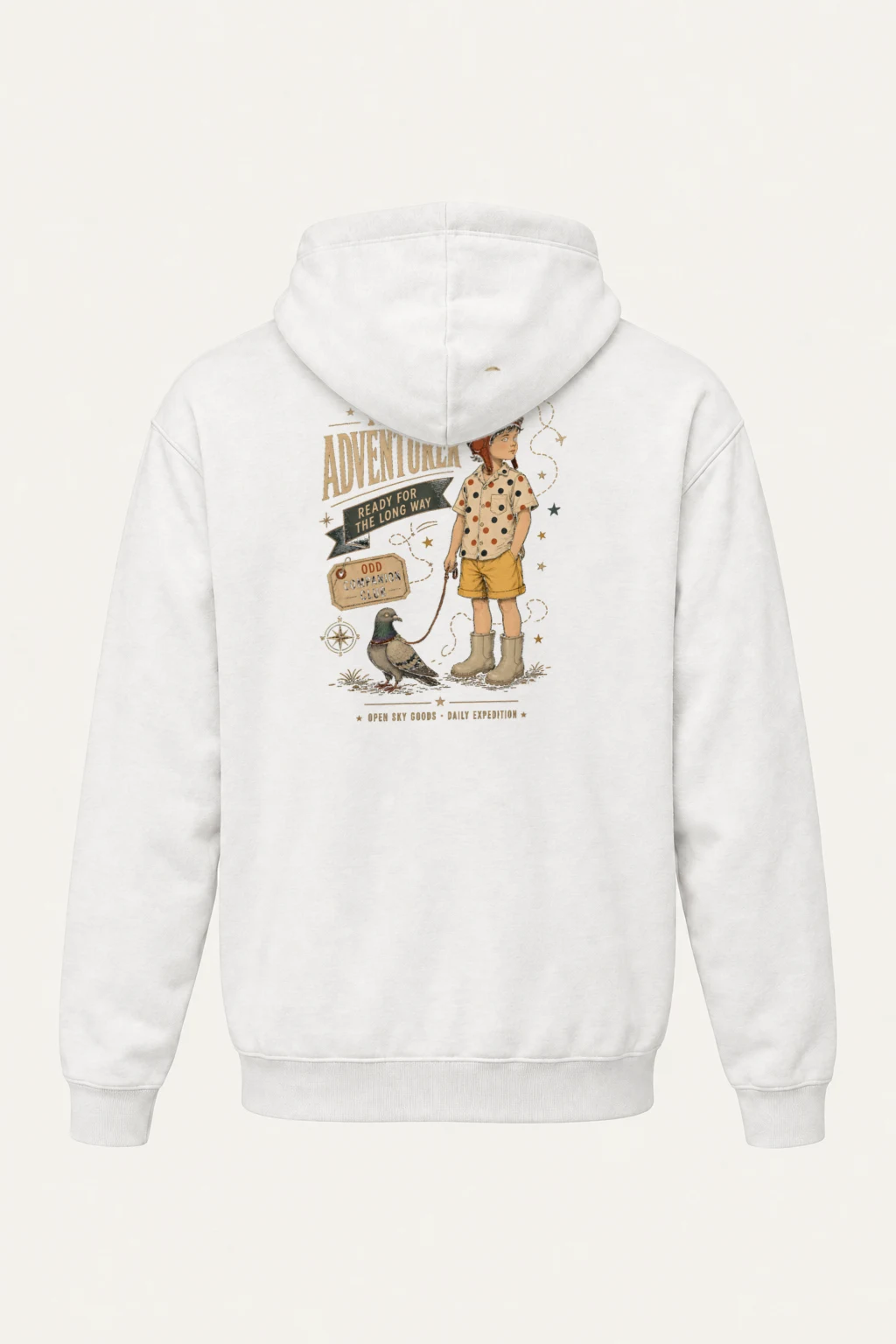 "Odd Companion" Heavy Blend Unisex Pullover Hoodie | Gildan 18500