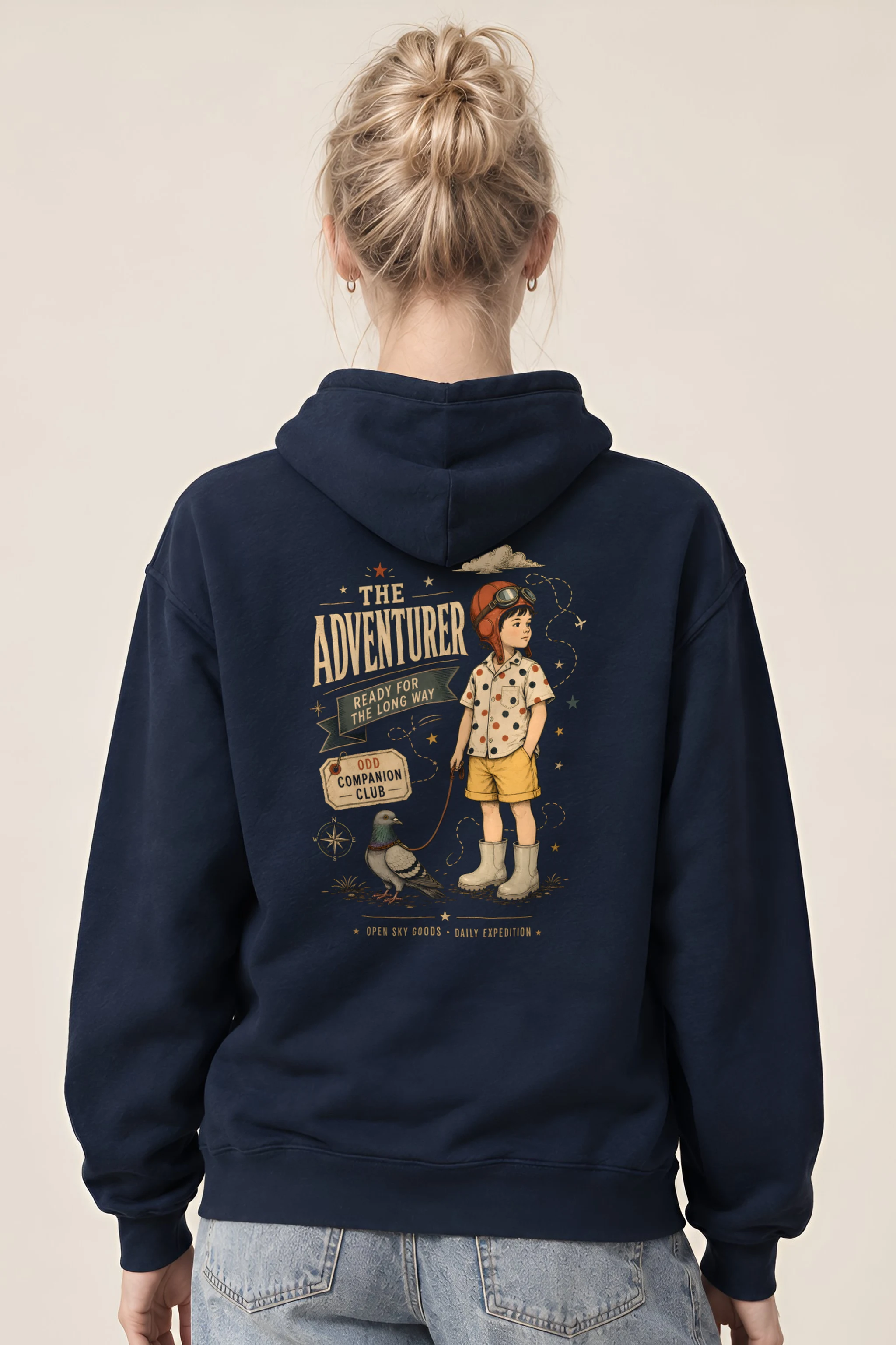 "Odd Companion" Heavy Blend Unisex Pullover Hoodie