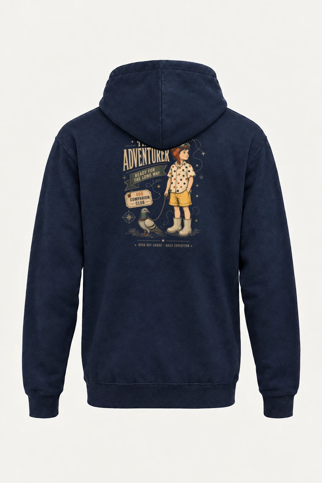 "Odd Companion" Heavy Blend Unisex Pullover Hoodie | Gildan 18500