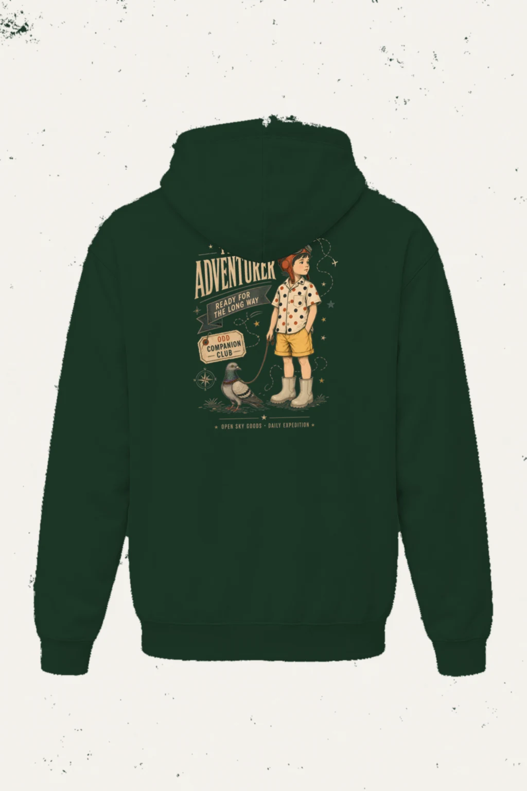 "Odd Companion" Heavy Blend Unisex Pullover Hoodie | Gildan 18500