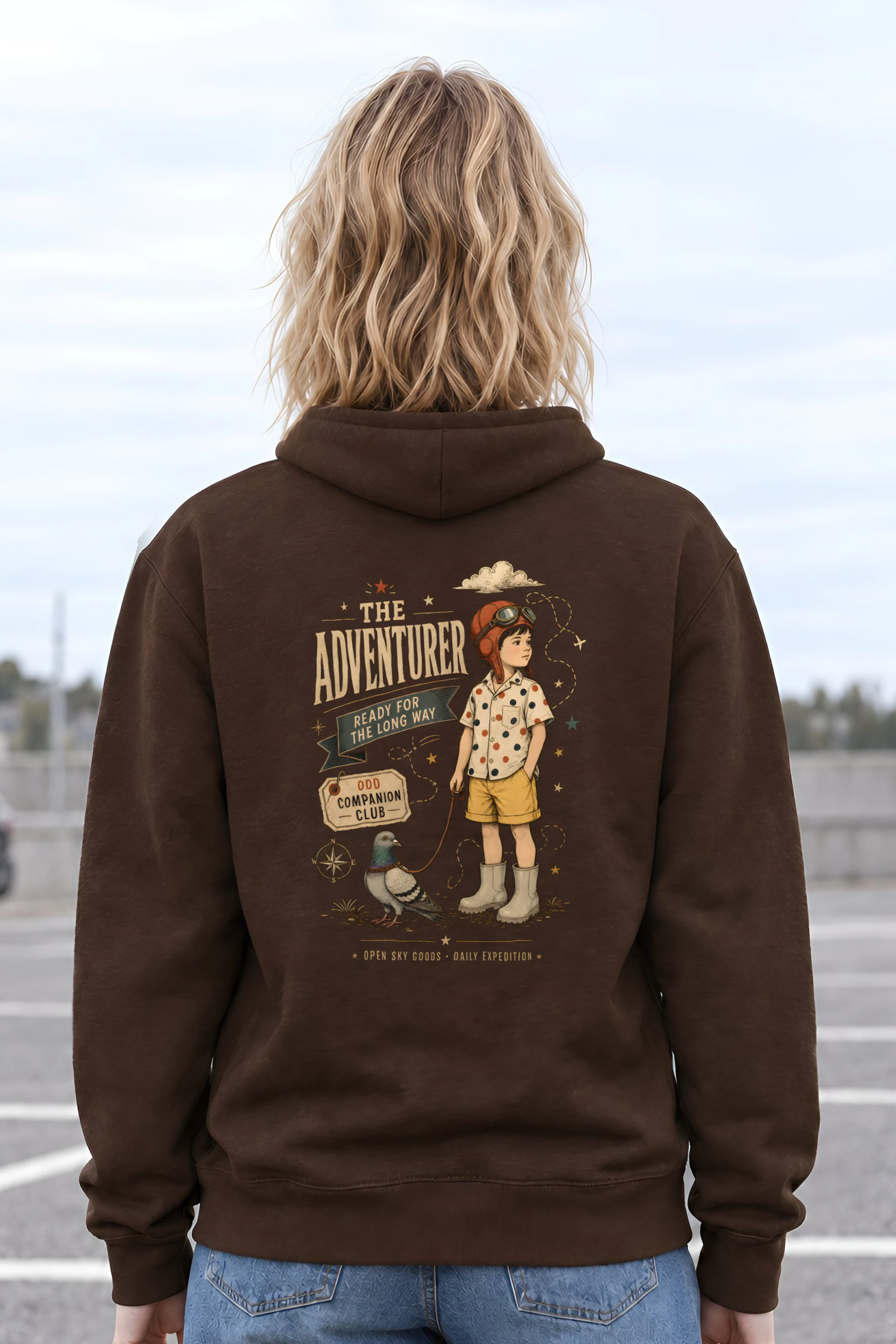 "Odd Companion" Heavy Blend Unisex Pullover Hoodie
