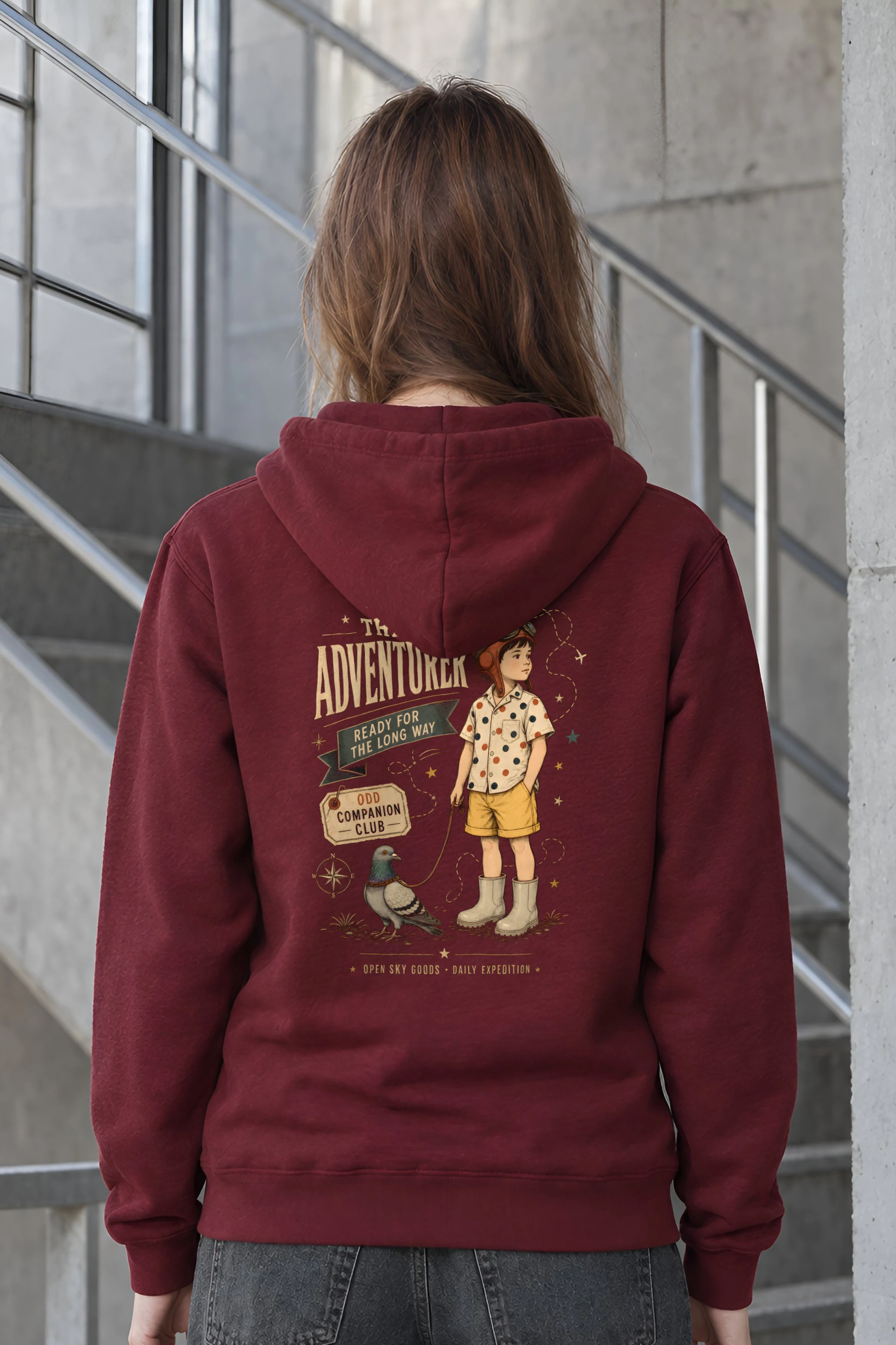 "Odd Companion" Heavy Blend Unisex Pullover Hoodie