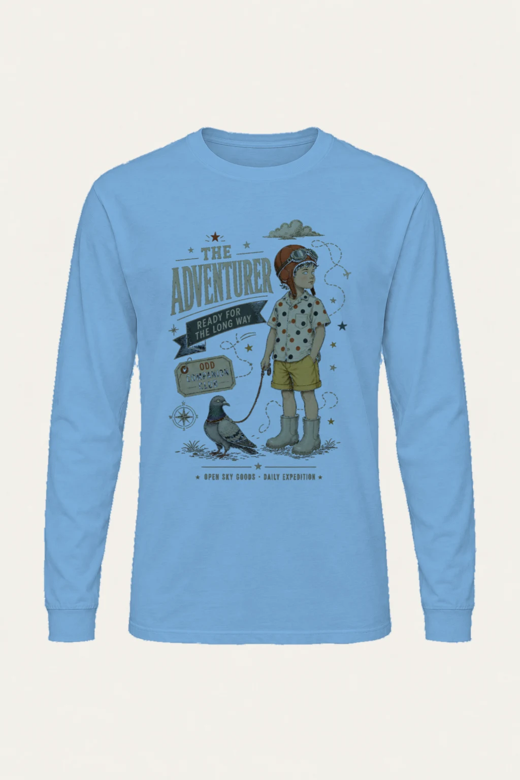 "Odd Companion" Unisex Longsleeve T-shirt | Gildan 2400