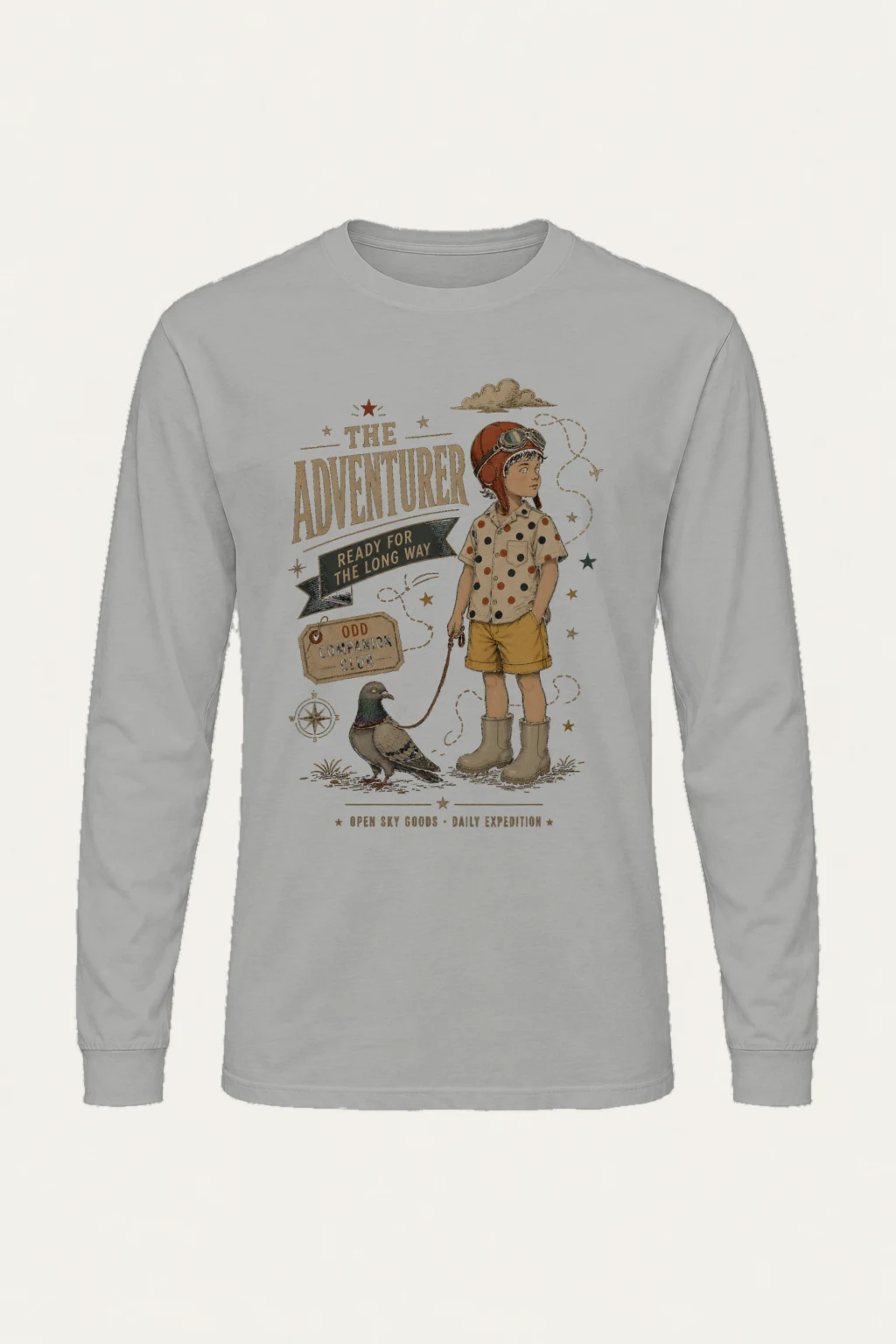 "Odd Companion" Unisex Longsleeve T-shirt | Gildan 2400