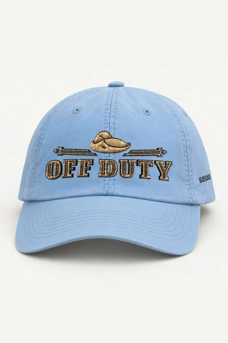 "Off Duty Cap" Classic Dad Hat · Embroidered