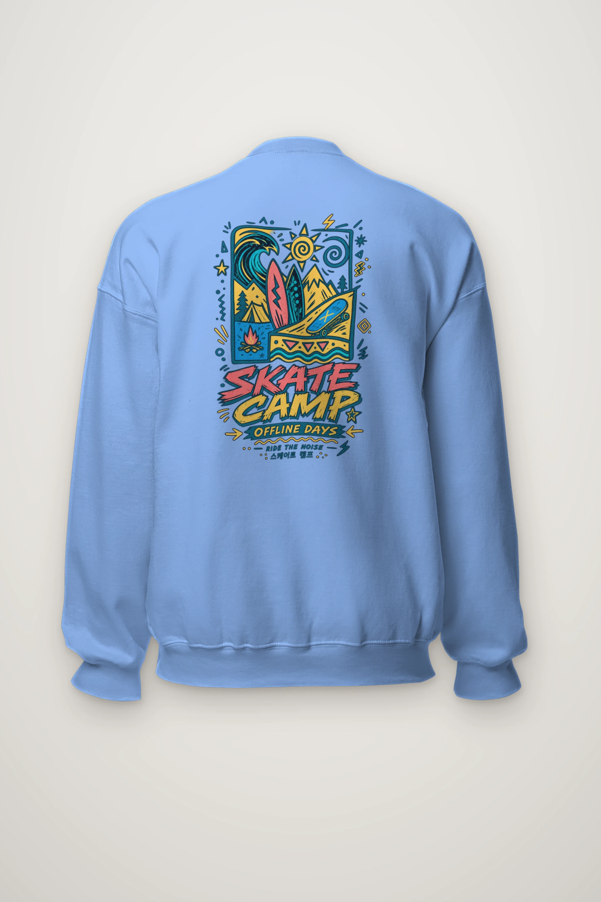 "Offline Days" Heavy Blend Unisex Crewneck Sweatshirt