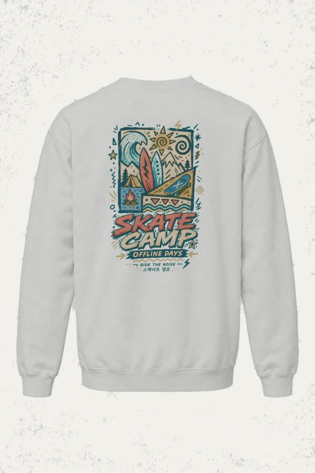 "Offline Days" Heavy Blend Unisex Crewneck Sweatshirt | Gildan 18000