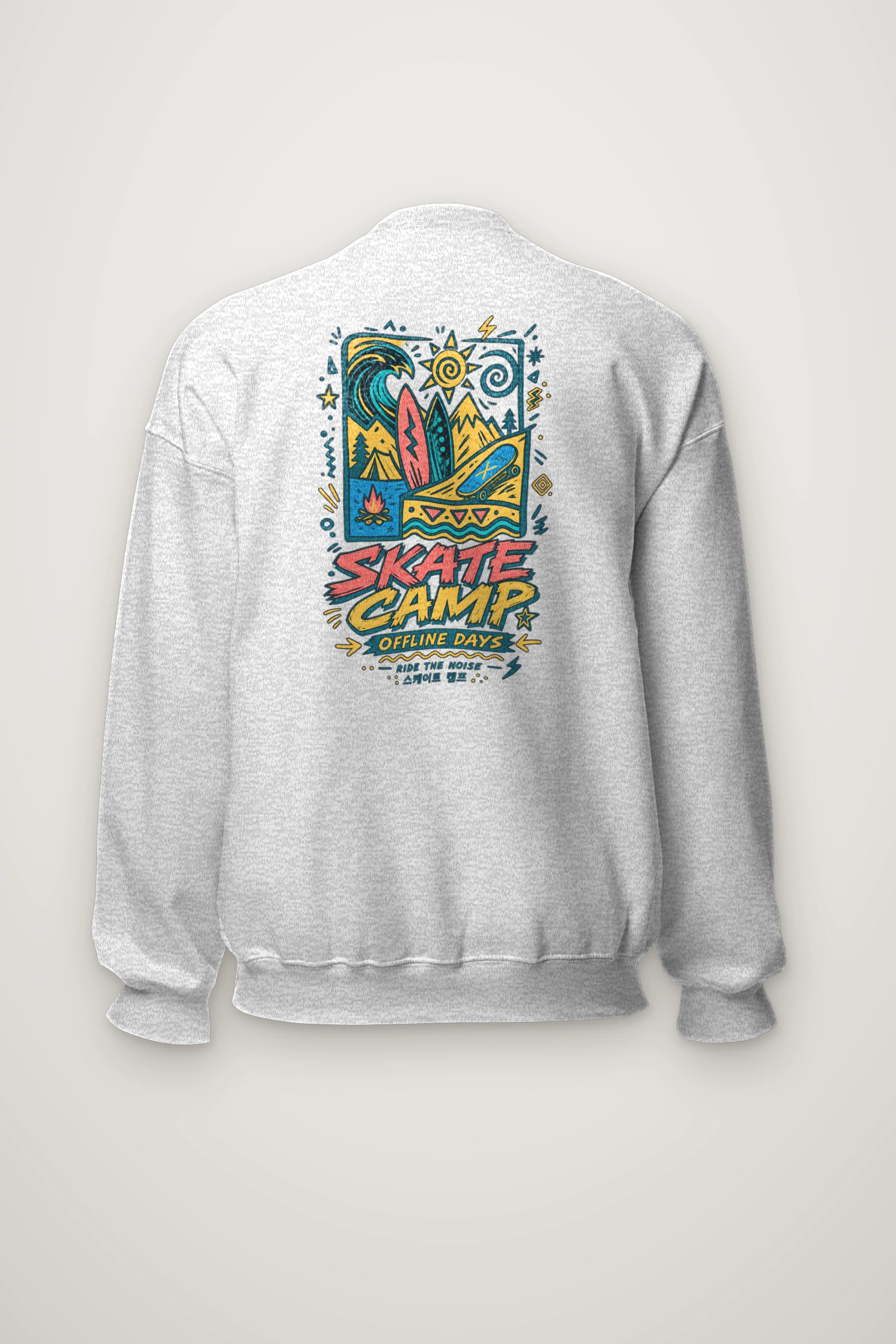 "Offline Days" Heavy Blend Unisex Crewneck Sweatshirt