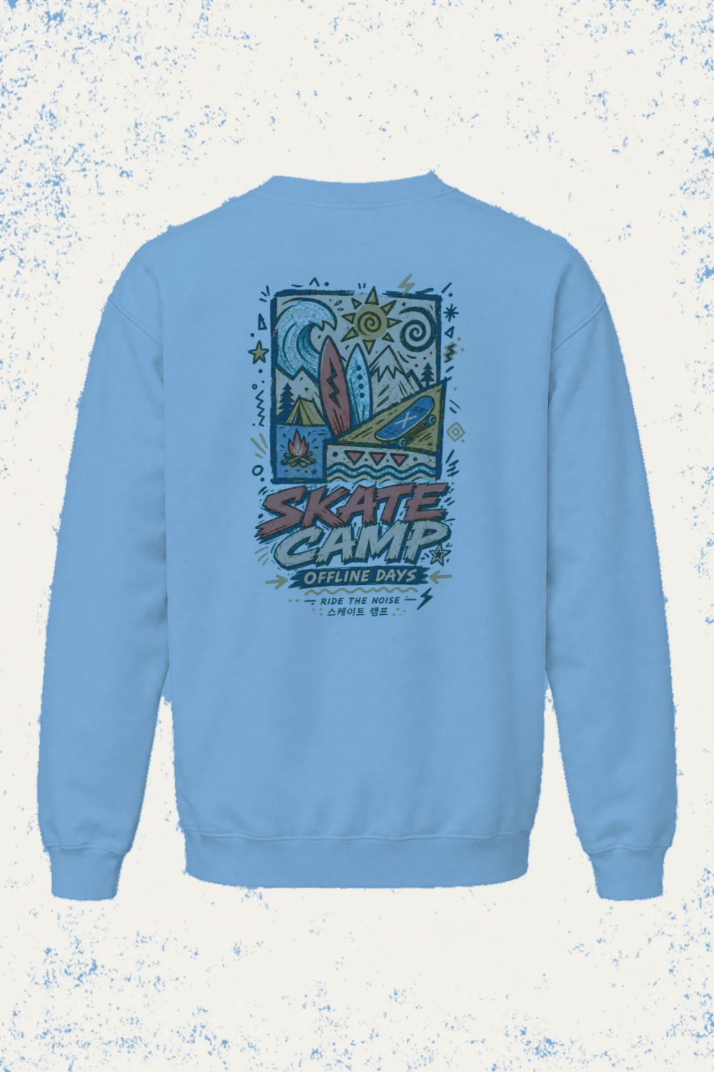 "Offline Days" Heavy Blend Unisex Crewneck Sweatshirt | Gildan 18000