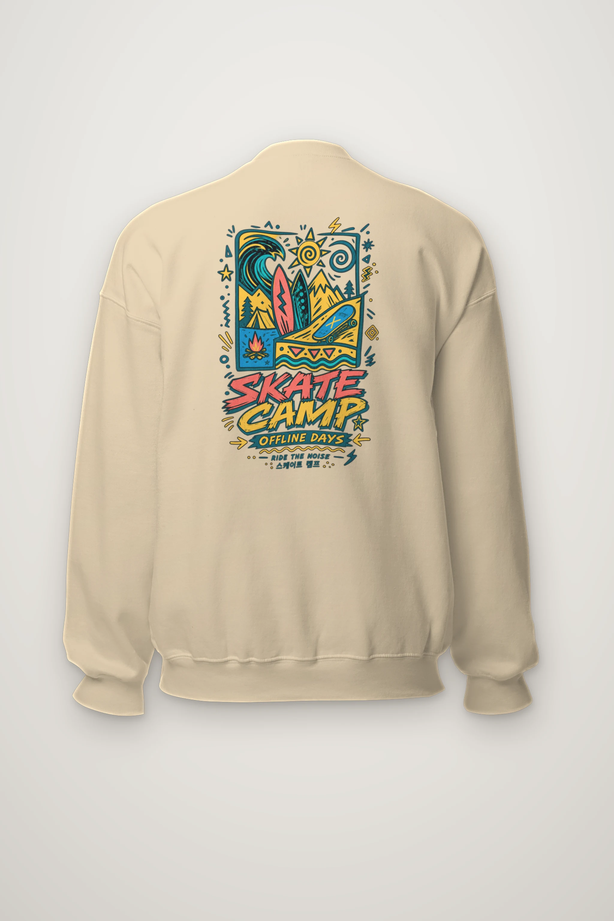 "Offline Days" Heavy Blend Unisex Crewneck Sweatshirt